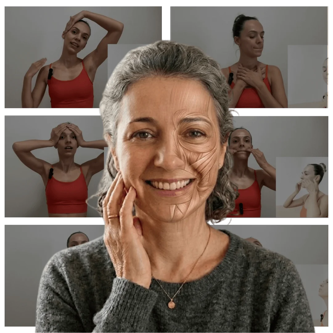 Resultado da ginástica facial
